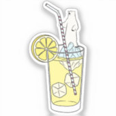 De pittige ontsnapping | sticker (Voorkant)