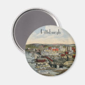 De Pittsburgh Point 1931 magneet (Voorkant / Achterkant)