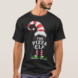 De Pizza Elf Funny Kerstkerstkerstkerstkerstkerstk T-shirt