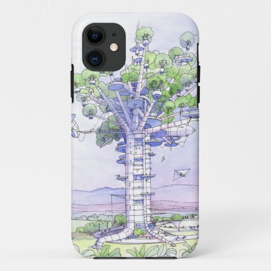 de plaats van de boom Case-Mate iPhone case (Achterkant)