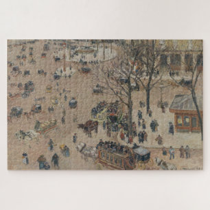 De Place du Théâtre Français (1898) van Pissarro Legpuzzel
