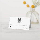 De Placement Amateurs jusqu'à la mort Skeletons & Rose Carte Pl (Devant)