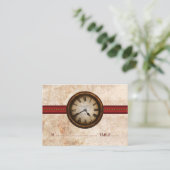 De Placement Antique Horloge Carte Place, Rouge (Debout devant)