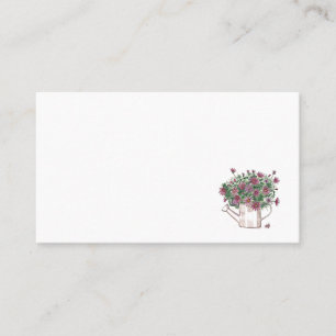 De Placement Arrosage rustique Can Floral Mariage Place Carte N