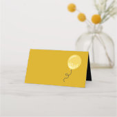 De Placement Ballons d'or brut Écrire sur place Carte (Dos)