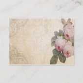 De Placement Bourbon Rose Special Event Carte Place (Dos)