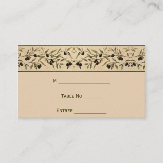 De Placement Branche d'olivier : une carte tactile toscane (Devant)