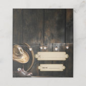 De Placement Campagne Boots Casquette & Grange Bois plié Carte  (Extérieur déplié)