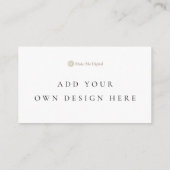 De Placement Carte à emplacement plat 2 x 3,5 pouces (Dos)