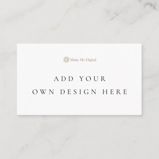 De Placement Carte à emplacement plat 2 x 3,5 pouces (Dos)