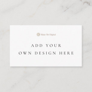 De Placement Carte à emplacement plat 2 x 3,5 pouces