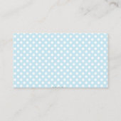 De Placement Carte à puce pour bébé | Bleu (Dos)