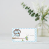 De Placement Carte à puce pour bébé | Bleu (Debout devant)