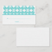De Placement Carte Aqua Modern Deco Place (Devant / Derrière)