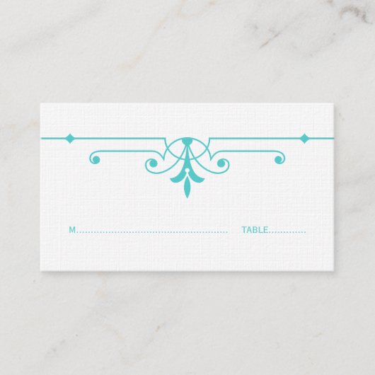 De Placement Carte Aqua v2 Fancy Ornamy (Devant)