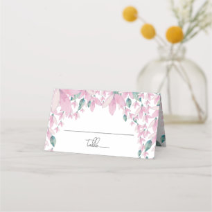 De Placement Carte Charming Wisteria Floral Place Card