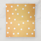 De Placement Carte citrouille Place Automne Douche Automne Anni (Intérieur déplié)