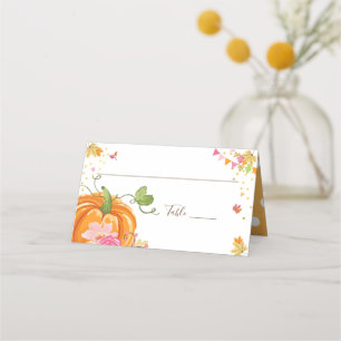 De Placement Carte citrouille Place Automne Douche Automne Anni