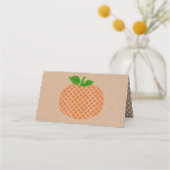 De Placement Carte Citrouille Whimsical Fall (Dos)