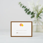 De Placement Carte d'accompagnement mariage parfaite en or (Debout devant)