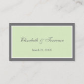 De Placement Carte d'affichage des occasions spéciales décorati (Dos)