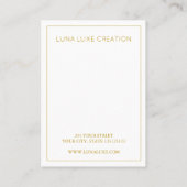 De Placement Carte d'affichage simple Bridesmaid (Dos)