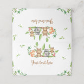 De Placement Carte d'alimentation Woodland Wild One (Extérieur déplié)