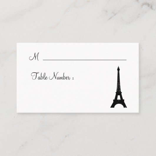 De Placement Carte Damask Paris Place (Devant)