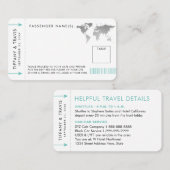 De Placement Carte d'argent Carte d'argent Carte d'emplacement  (Devant / Derrière)