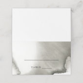De Placement Carte d'escorte d'aquarelle Ombre | GRIS (Extérieur déplié)