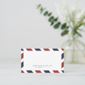 De Placement Carte d'escorte d'avion (Debout devant)