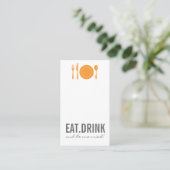 De Placement Carte d'escorte Eat-Drink-BeMarried (Debout devant)