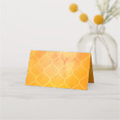 De Placement Carte d'escorte Mariage orange marocain (Dos)