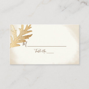 De Placement Carte d'escorte PixDezines Faux Gold Charter Oak L