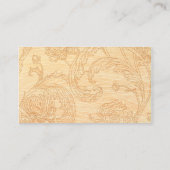 De Placement Carte d'escorte Woodgrain (Dos)