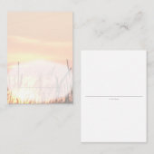 De Placement Carte du lieu du champ du coucher du soleil (Devant / Derrière)