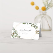 De Placement Carte feuille & Eucalyptus Gold Place (Dos)
