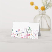 De Placement Carte fleur sauvage (Dos)