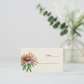 De Placement Carte fleur sauvage Floral Mariage Place (Debout devant)