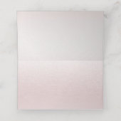 De Placement Carte Floral Place Dusty Rose (Intérieur déplié)