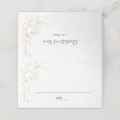 De Placement Carte Gold Linal Gold Place (Extérieur déplié)