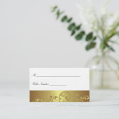 De Placement Carte Gold Swirl Place (Debout devant)