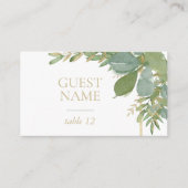 De Placement Carte Golden Greenery Place (Devant)
