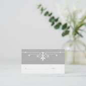 De Placement Carte Gray Fancy Ornamy (Debout devant)