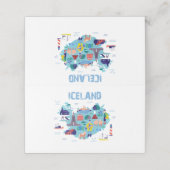 De Placement Carte Islande (Extérieur déplié)