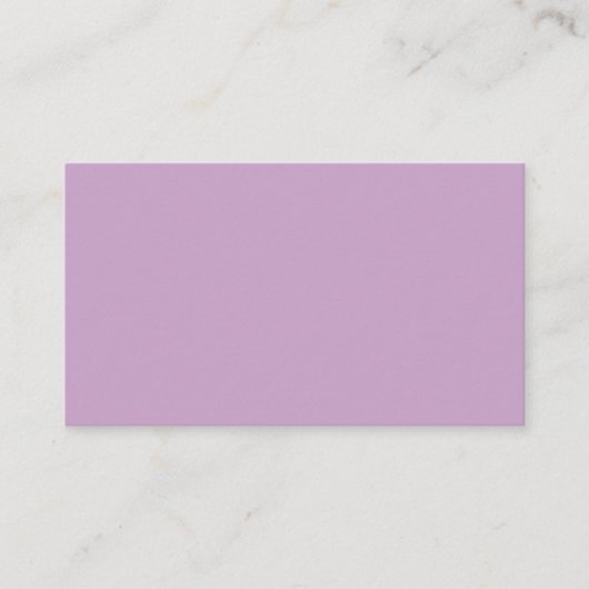 De Placement Carte Lilac Flat Place (Devant)