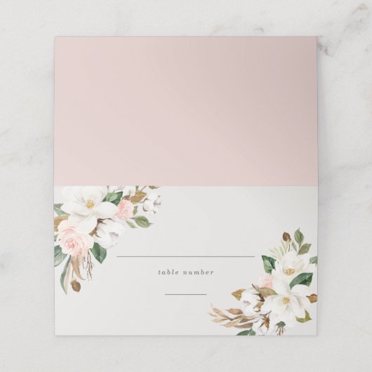 De Placement Carte Magnolia (Extérieur déplié)