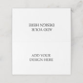 De Placement Carte mariage 3,5 x 2 pouces (Extérieur déplié)