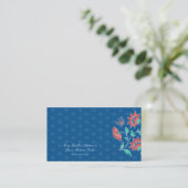 De Placement Carte Mariage Aiyana Floral Batik (Debout devant)