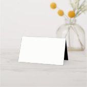 De Placement Carte Mariage argent moderne Anneau Monogramme (Dos)